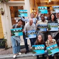 Bob ross  schilderen, dikke dames en andere leuke creatieve workshops in den haag (zuid-holland)