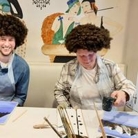 Bob ross  schilderen, dikke dames en andere leuke creatieve workshops in den haag (zuid-holland)