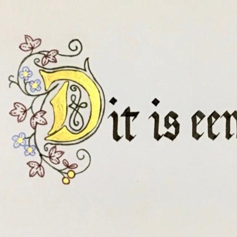 Kalligrafie voor beginners 