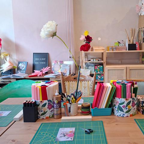 Workshop wandbloemen