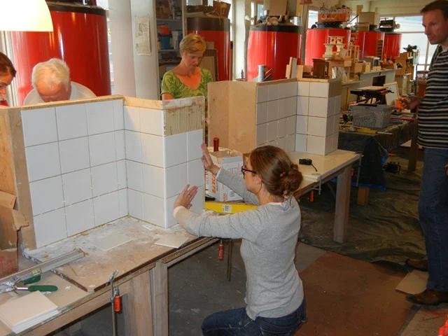 Workshop Tegelzetten / Tegellijmen — foto 3