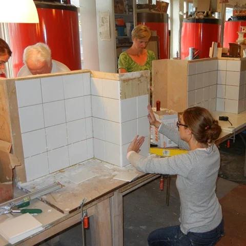 Workshop Tegelzetten / Tegellijmen