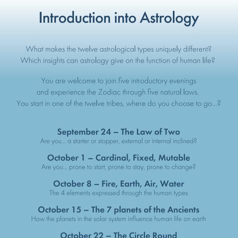 Introduction into Astrology