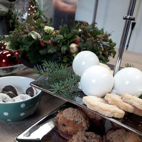 Tafelstuk voor kerst maken