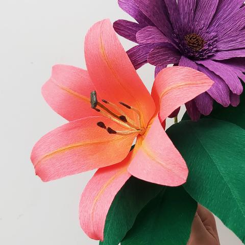 Workshop papieren bloemen