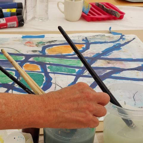 Zomerworkshop Schilderen in Weteringbrug