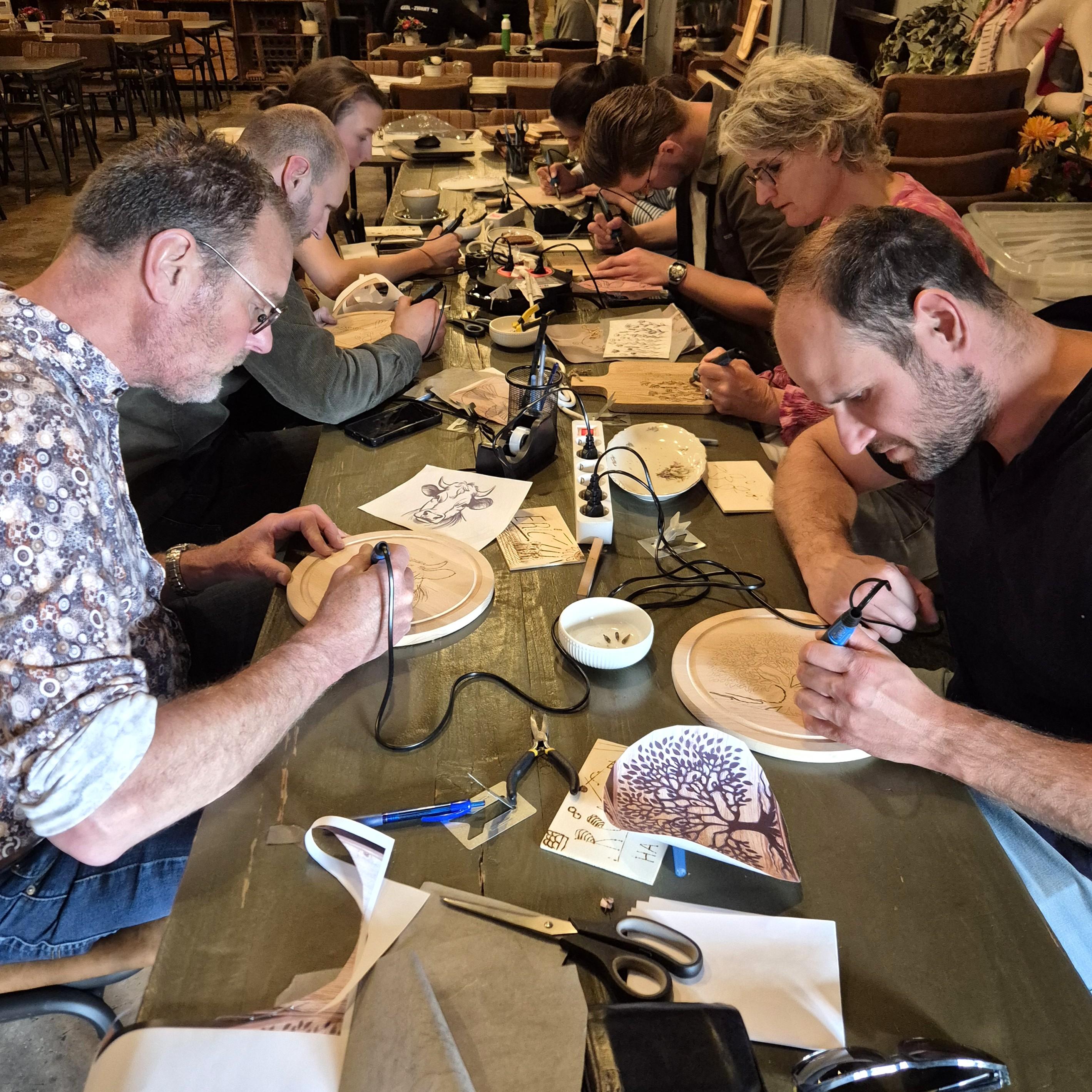 Workshop houtbranden — foto 3