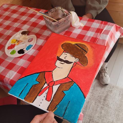 Italiaanse schilderworkshop