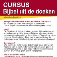 Cursus Bijbel uit de doeken