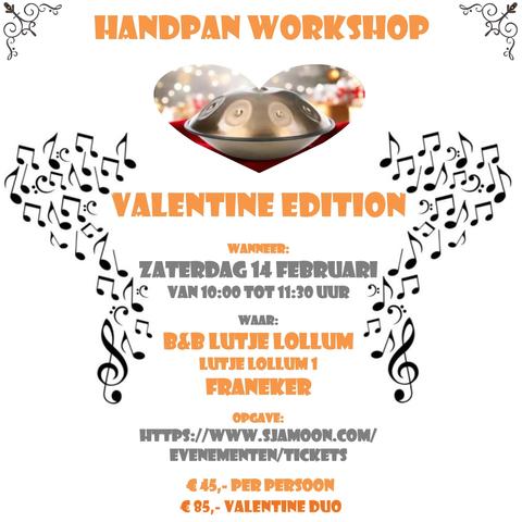 Handpan workshop Valentine Edition