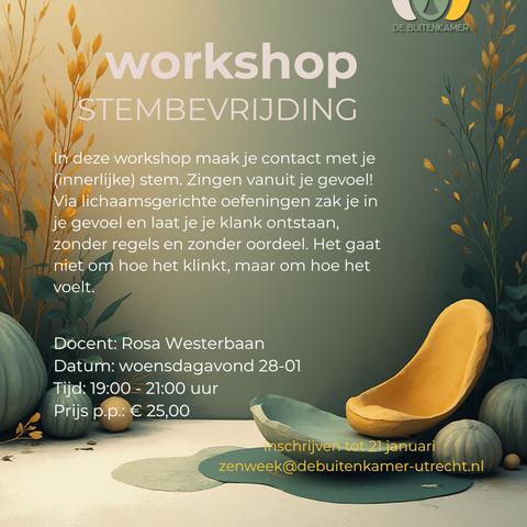 Stembevrijding - Zenweek De Buitenkamer