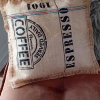 Workshop jute kussen