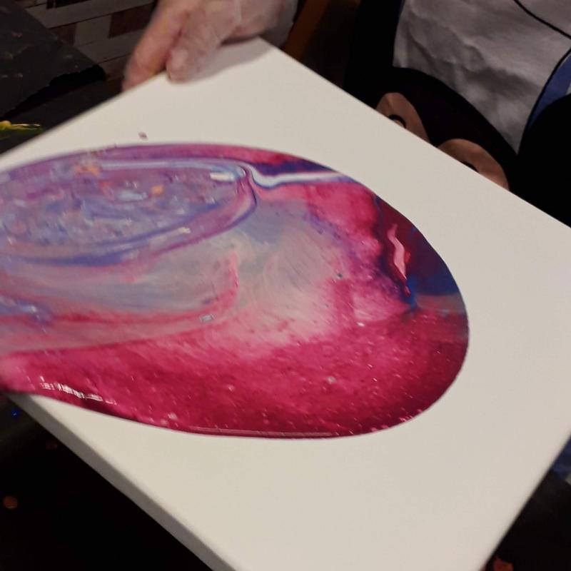 Acryl pouring workshop — foto 6
