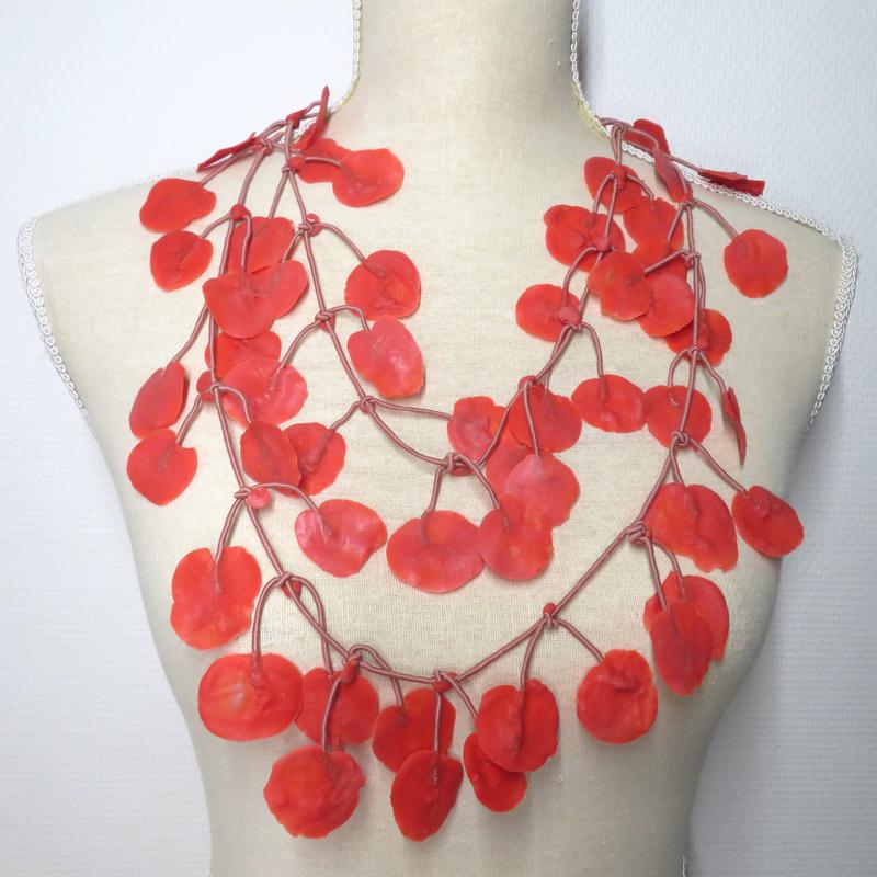Ketting, sieraad, ketting maken rubber — foto 3