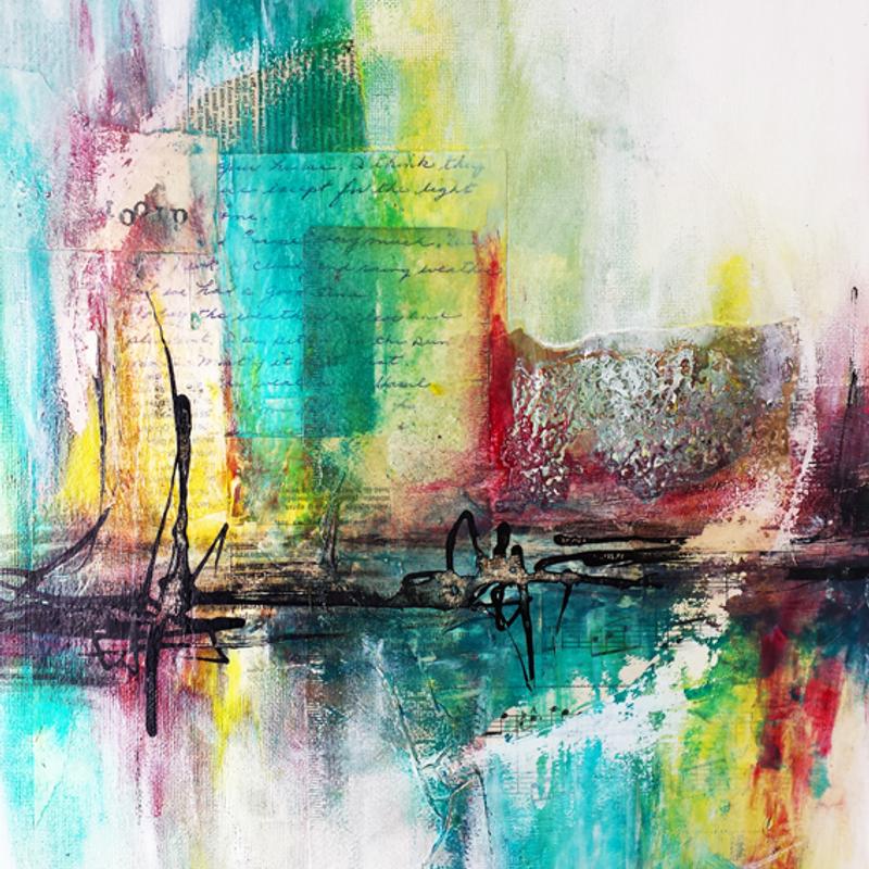 Cursus Mixed Media schildertechnieken — foto 4