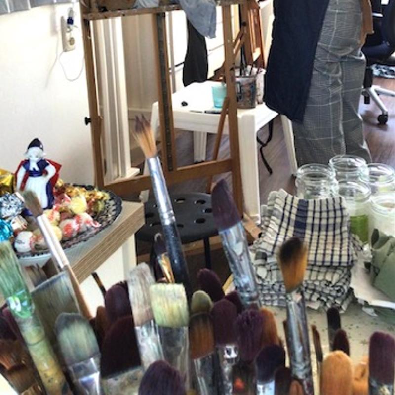 Workshop olieverf op waterbasis — foto 4