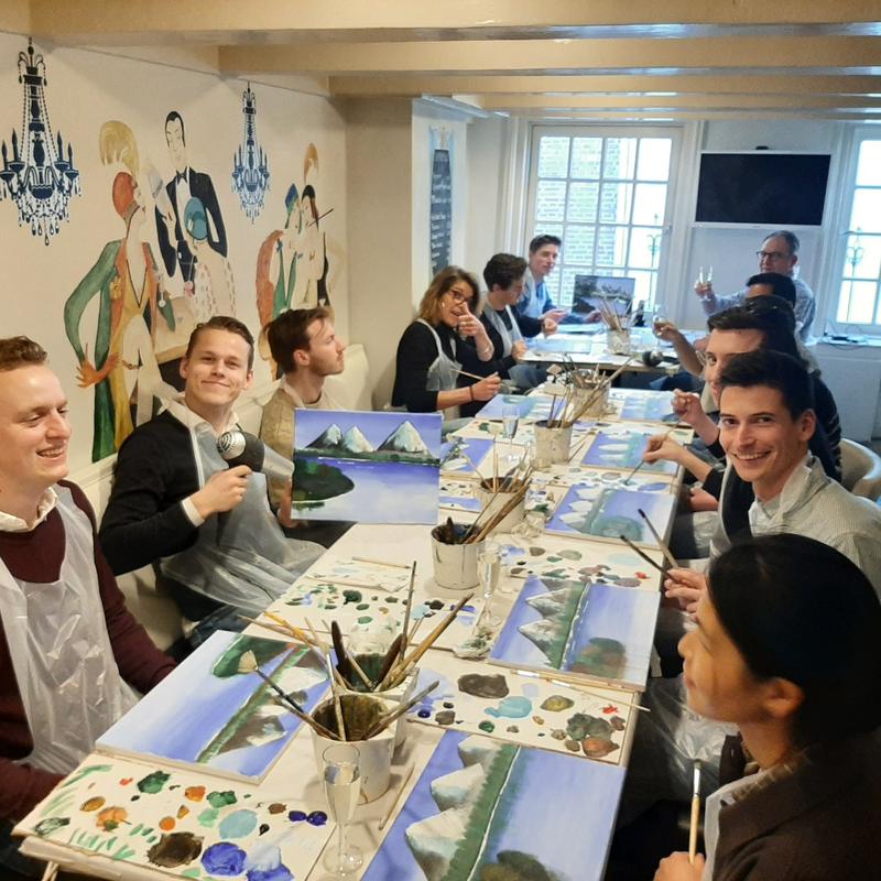 Bob ross  schilderen, dikke dames en andere leuke creatieve workshops in den haag (zuid-holland) — foto 6