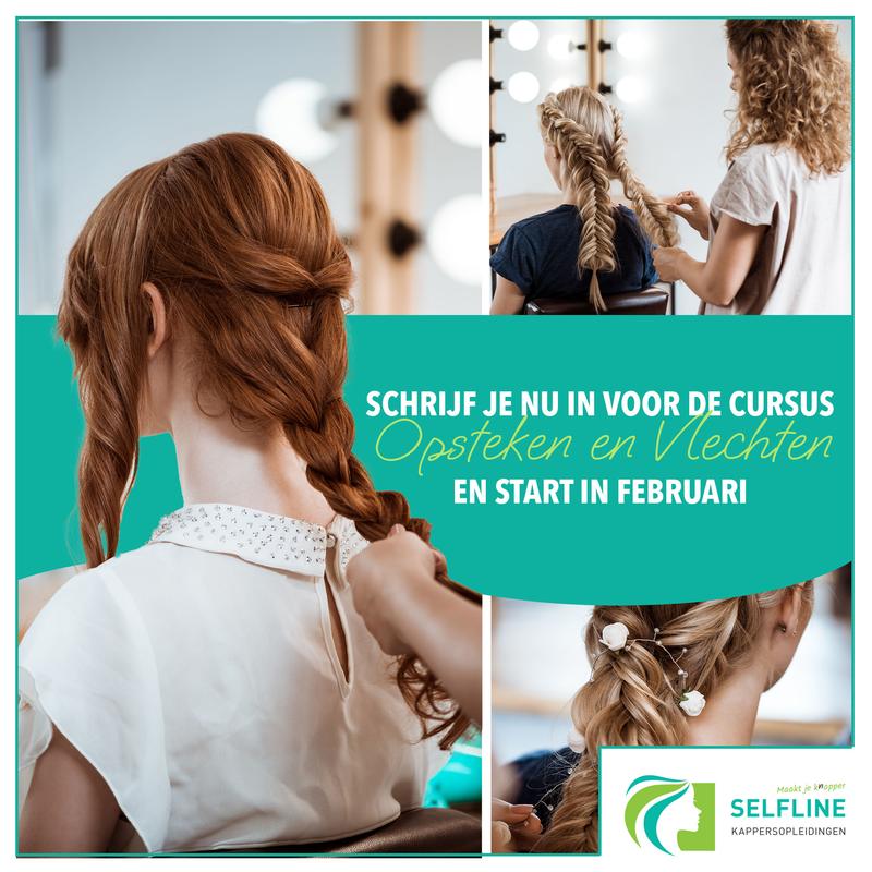 Cursus opsteken en vlechten, kapper, locaties heel nederland — foto 2
