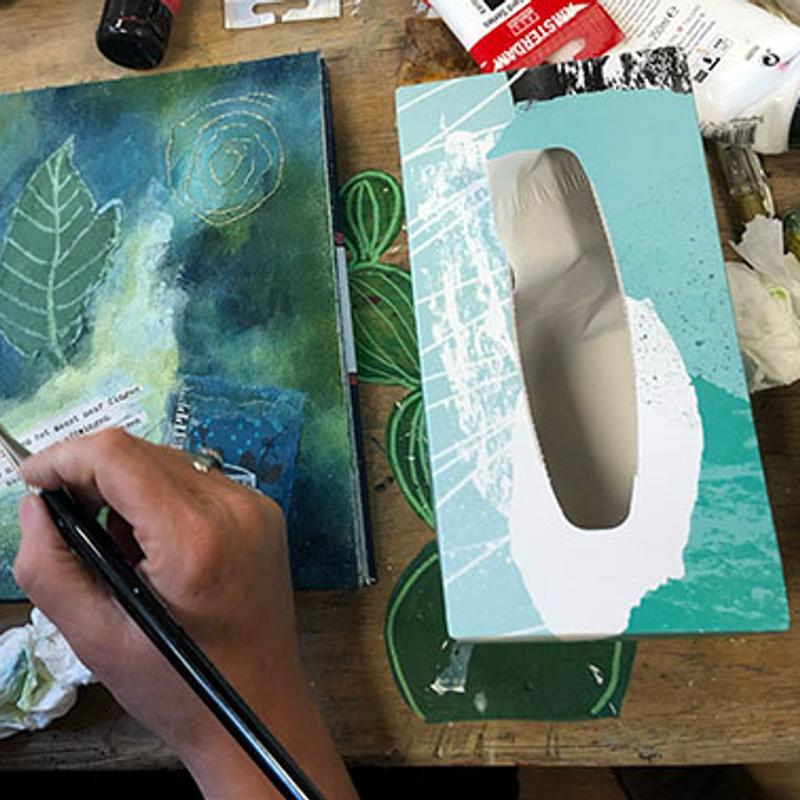 Workshop ‘art journaling – inspiratie uit de natuur’ — foto 3