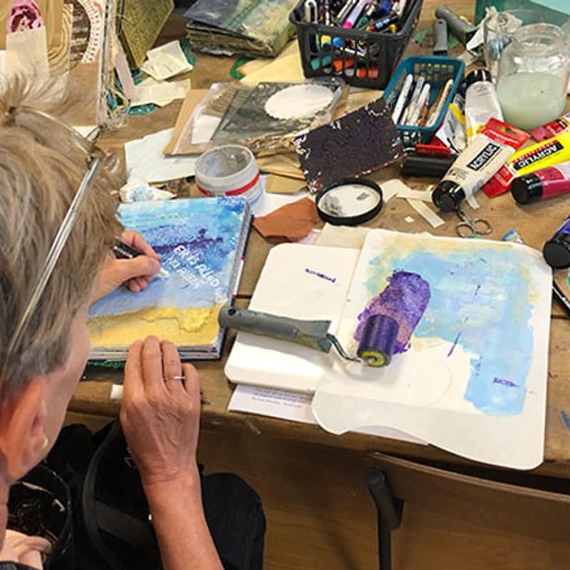 Workshop ‘art journaling – inspiratie uit de natuur’ — foto 4