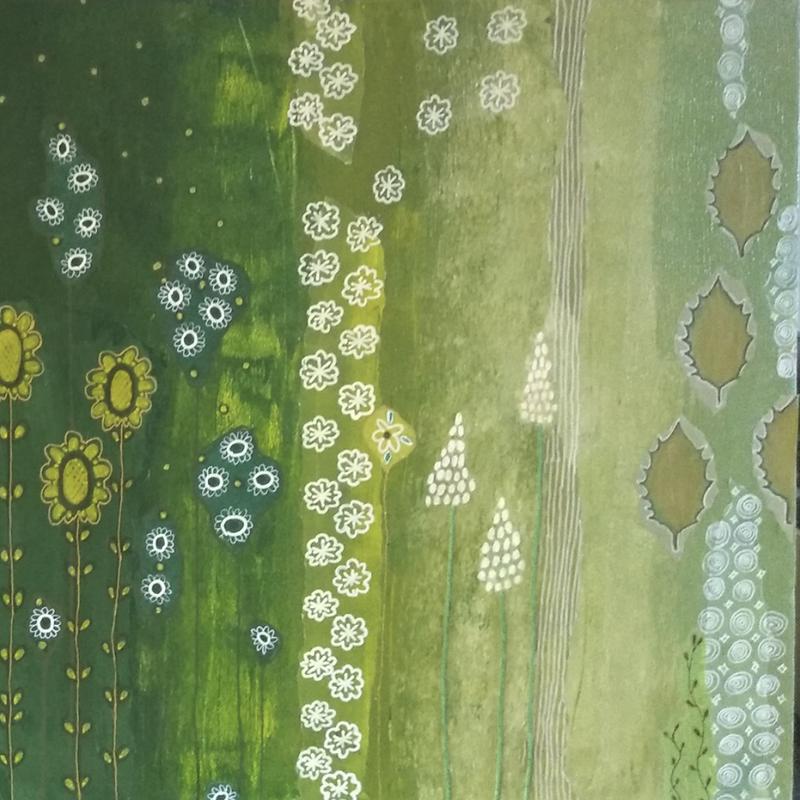 Schildercursus online - patronenparadijs- mixed media technieken — foto 2
