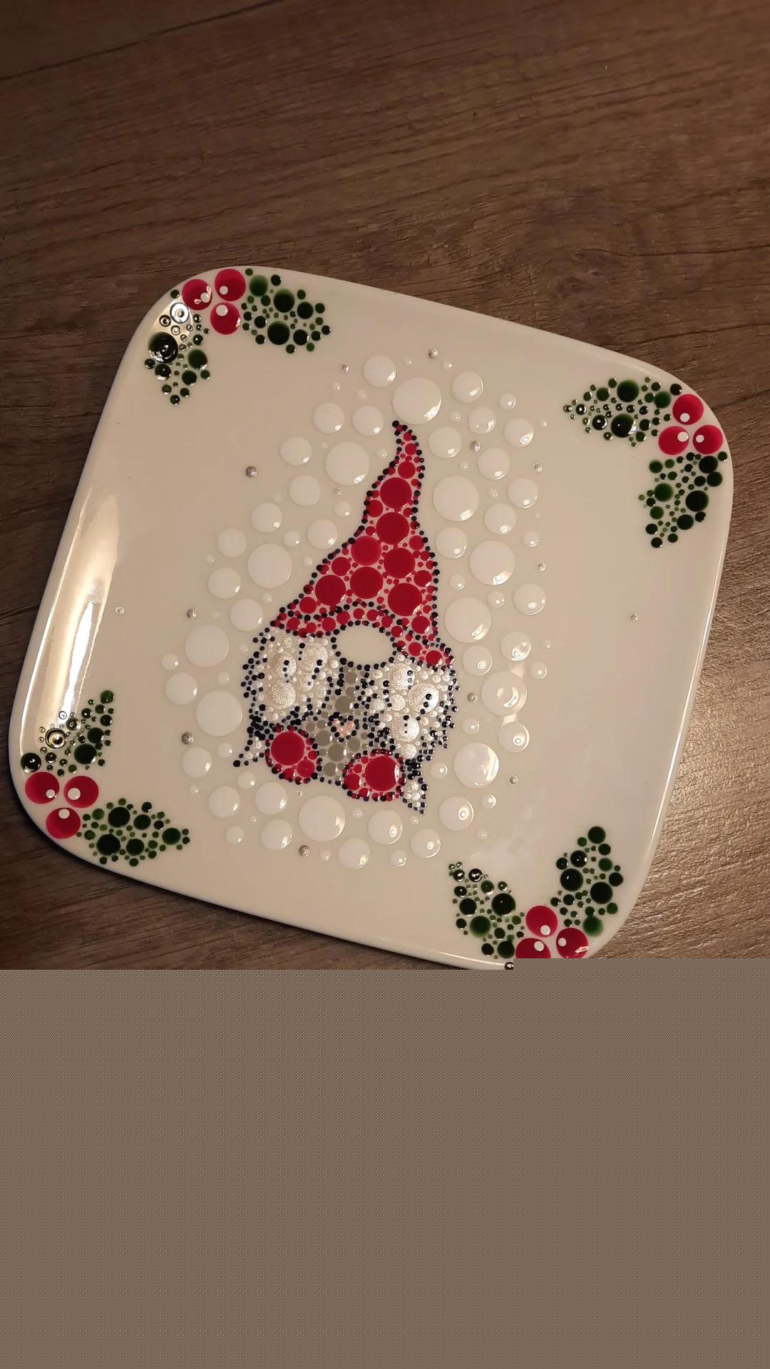 Workshop porselein stippen Kerst — foto 1
