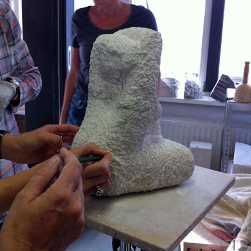 Cursus beeldhouwen in steen — foto 2