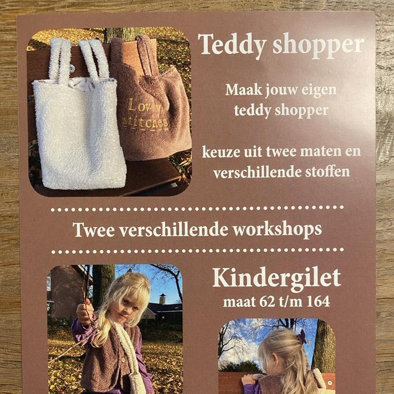 Teddytas naaien — foto 3