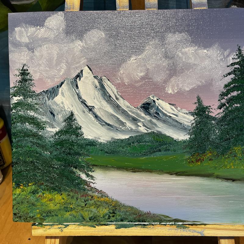 WORKSHOP SCHILDEREN IN BOB ROSS STIJL op jouw locatie — foto 2