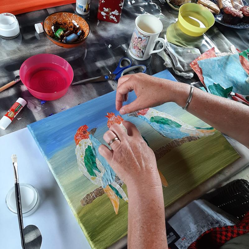 Collage workshop: Thema Vogels  — foto 5