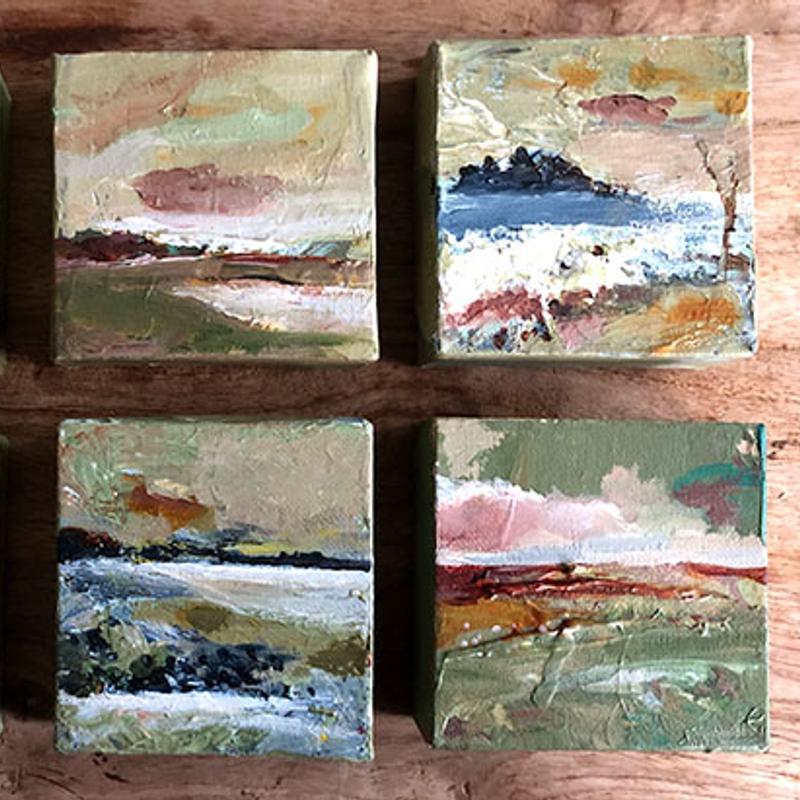 Workshop ‘abstracte landschappen’ — foto 2