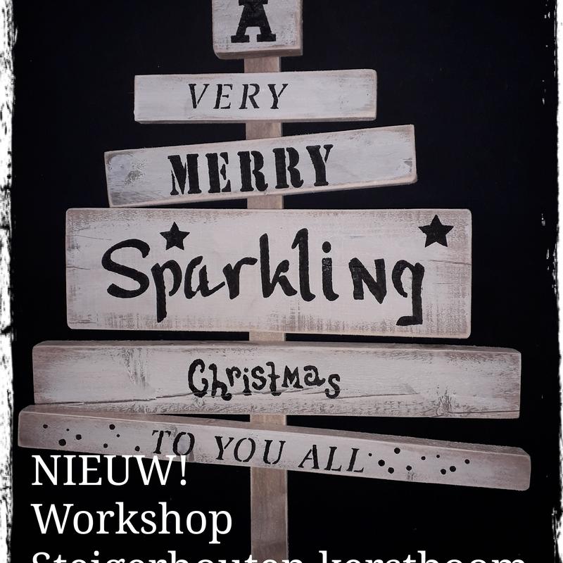 Workshop steigerhouten kerstboom — foto 5