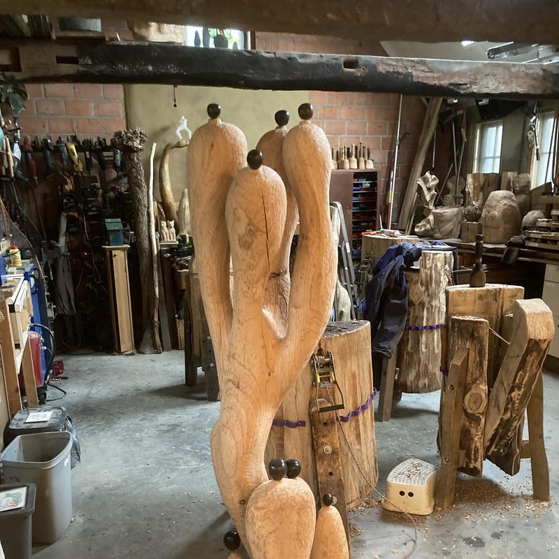 Workshop beeldhouwen in hout en steen — foto 4
