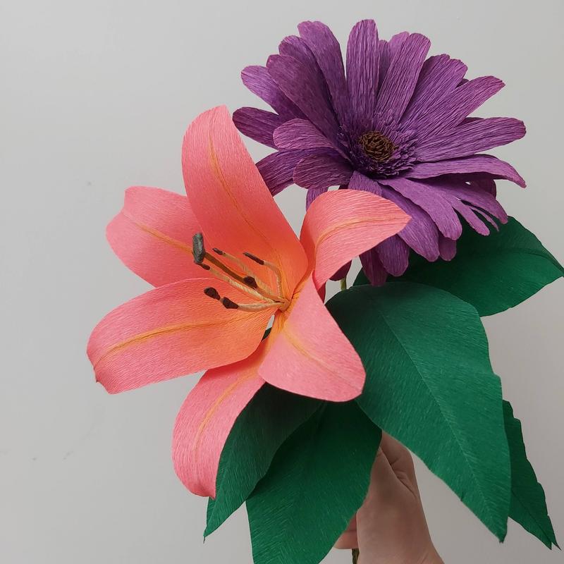 Workshop papieren bloemen GEVORDERDEN — foto 4