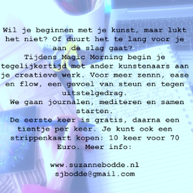 Magic Morning Samen starten met je kunst — foto 2
