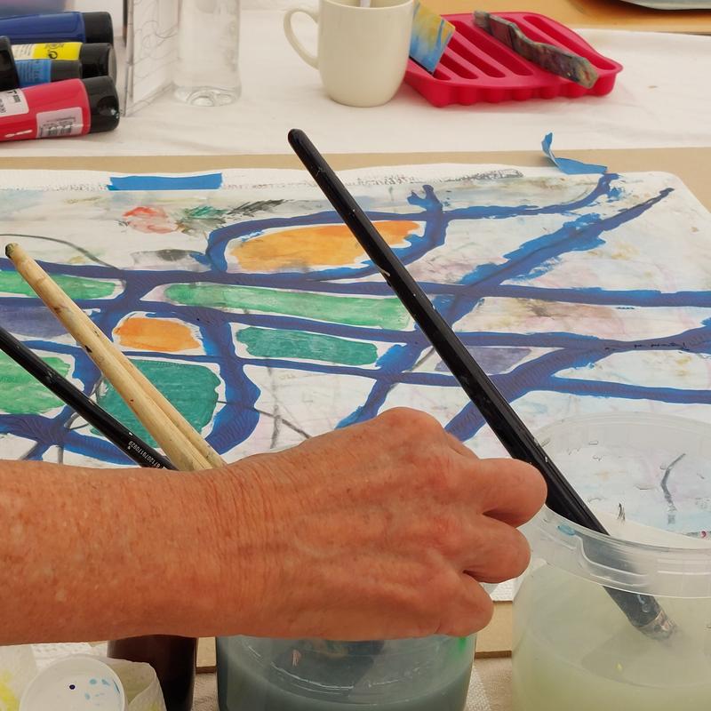 Zomerworkshop Schilderen in Weteringbrug — foto 2