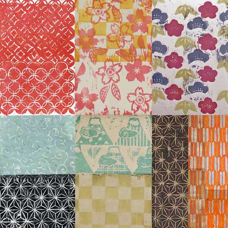 Moku-Hanga en Orizome Workshop
