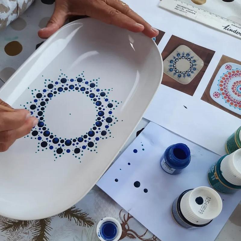 Stippen op Servies - Workshop in 2 delen — foto 3