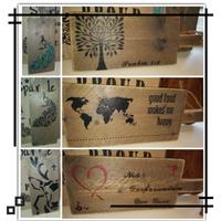Workshop steigerhouten hapjesplank