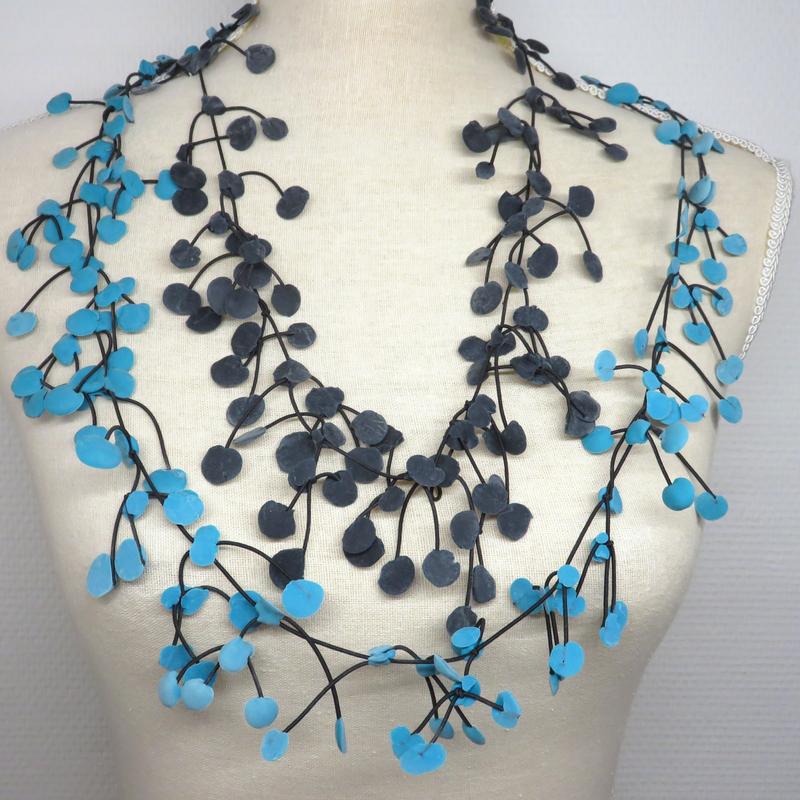 Ketting, sieraad, ketting maken rubber — foto 6