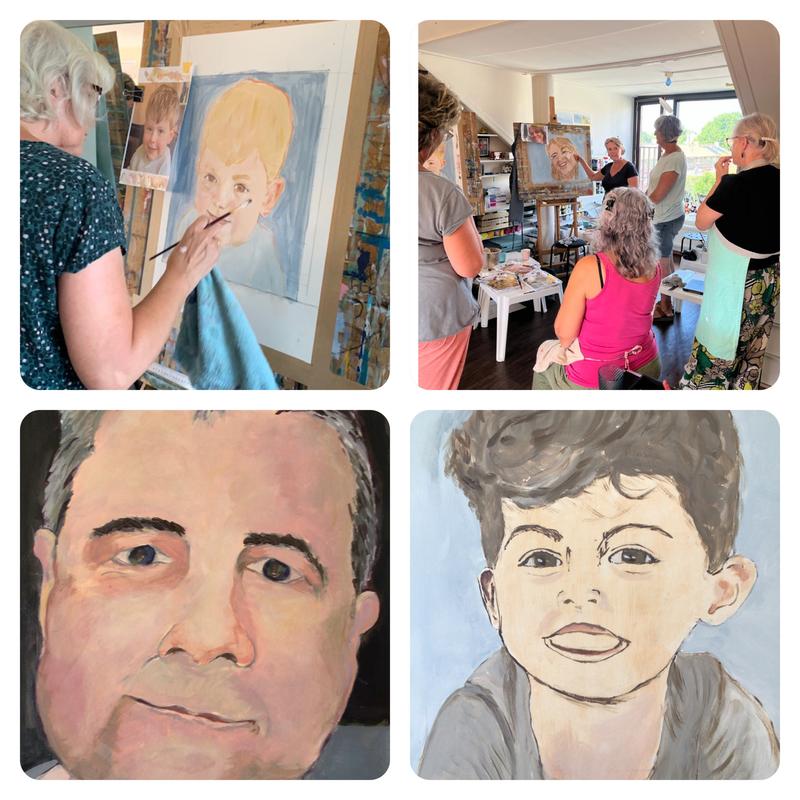 portret schilderen voor beginners — foto 3