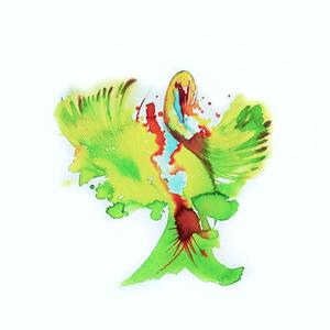 Aquarel(leren) Paradijsvogel