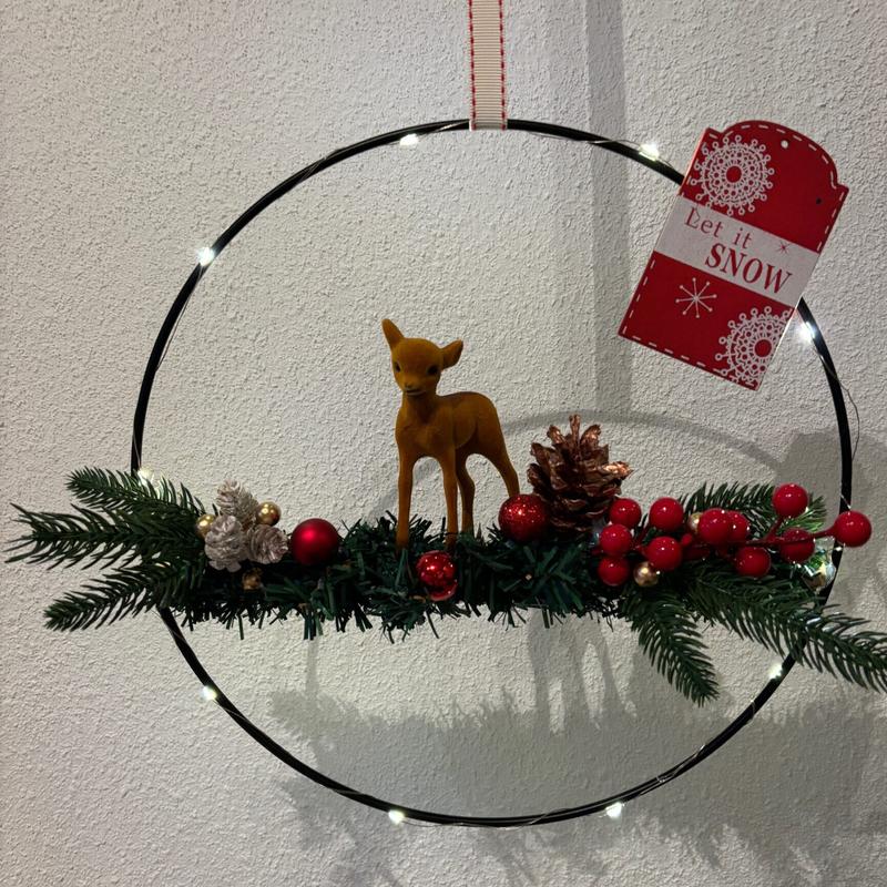 Kerstworkshop: Kerstkrans/kersthanger