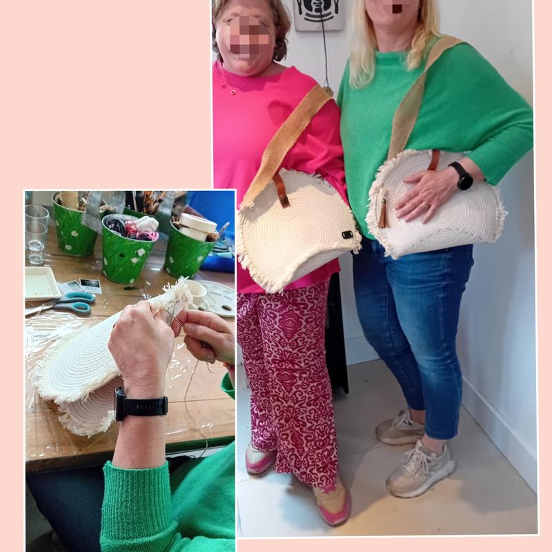 Workshop Ibiza rieten tas — foto 5