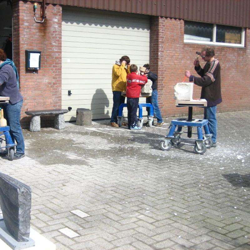 Cursus beeldhouwen in steen — foto 5