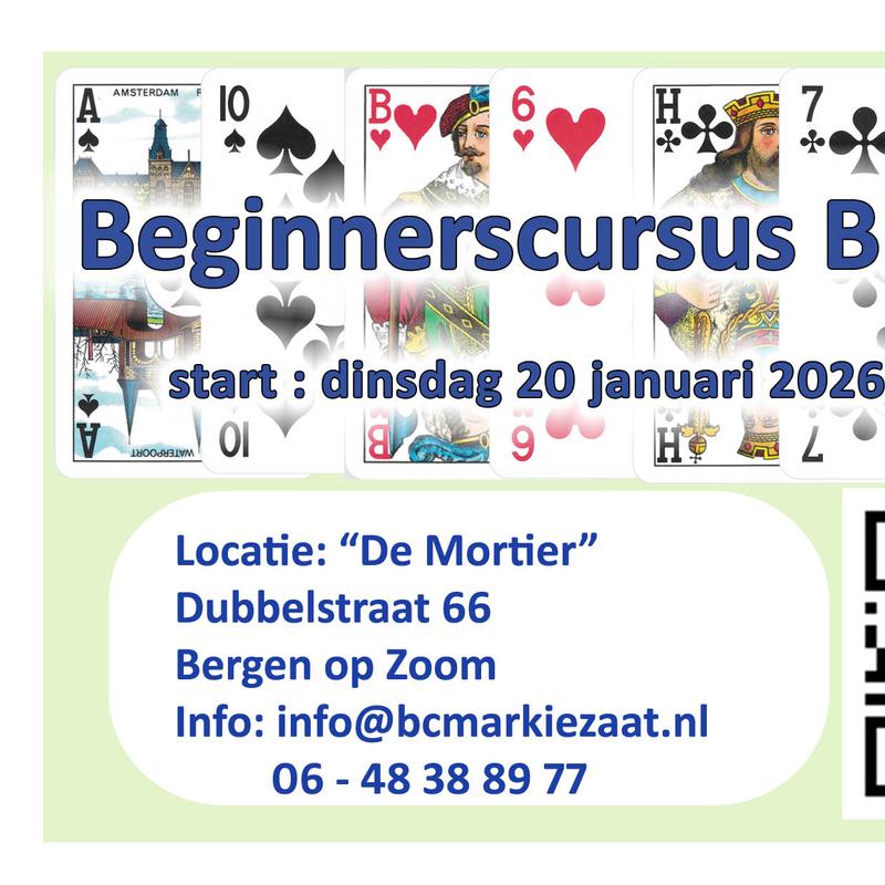 Beginnerscursus Bridge