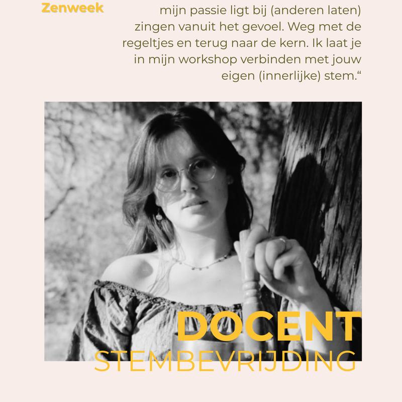 Stembevrijding - Zenweek De Buitenkamer