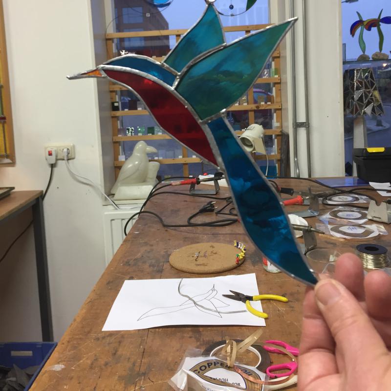Workshop Tiffany glasobject maken — foto 2