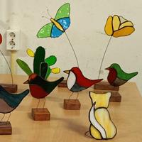 Workshop Tiffany glasobject maken