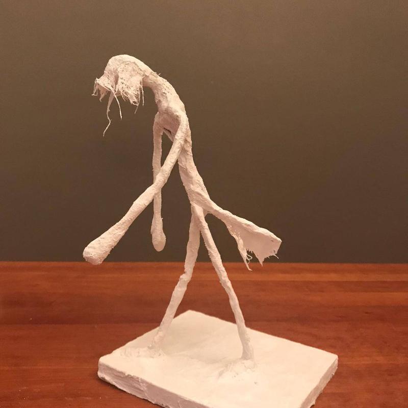 Boetseerworkshop Giacometti; draad&gips — foto 4